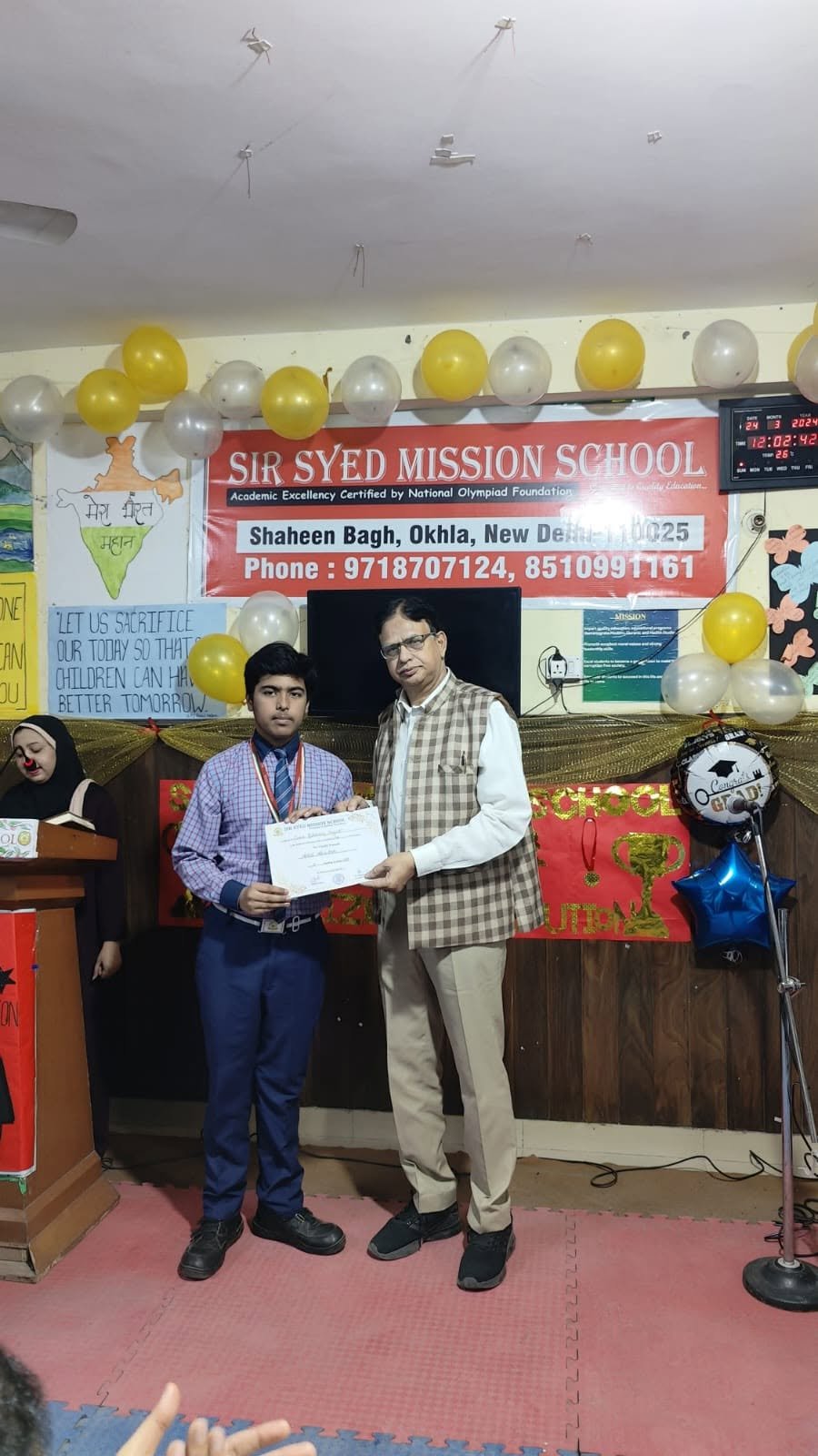 Certificate Award
